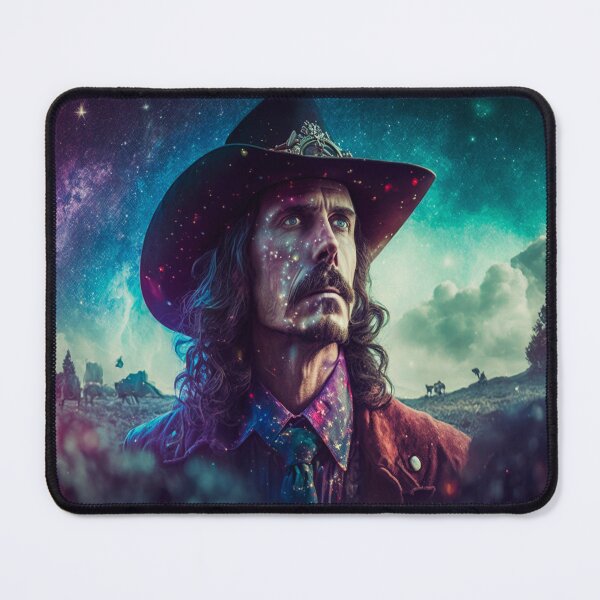 Item preview, Wild Bill Hickock Colorful Pop Art Surreal Cowboy designed and sold by DoctorRot.