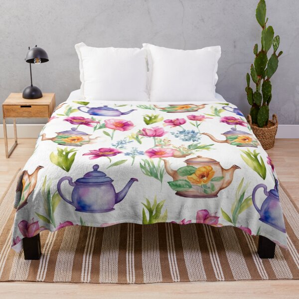 Item preview, Tea Time Florals designed and sold by TheKellyGirls.