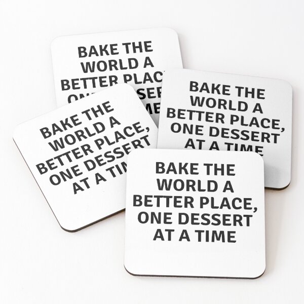 Item preview, Bake The World A Better Place designed and sold by MoonsmileProd.