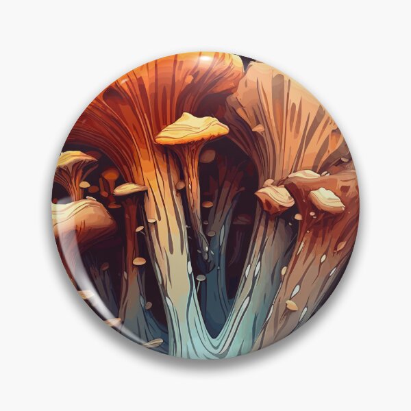 Item preview, Dark ambient mushrooms growing designed and sold by ArtificialFungi.