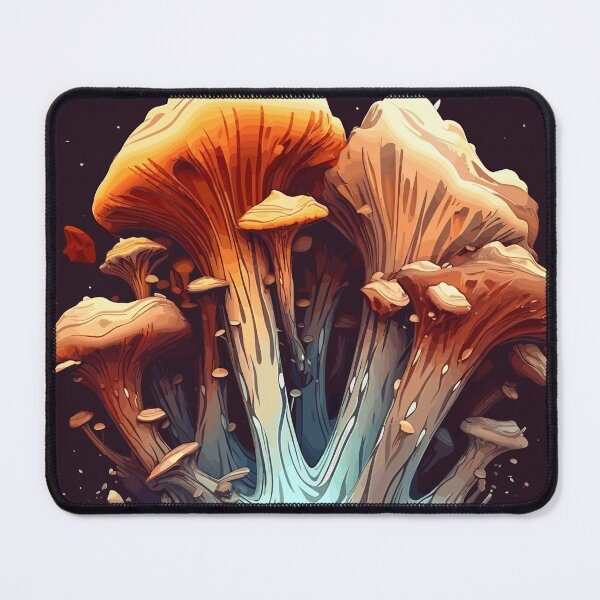 Item preview, Dark ambient mushrooms growing designed and sold by ArtificialFungi.