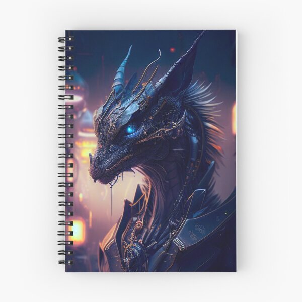 Item preview,  Neon Scales: Cyberpunk Dragon Poster - A Striking Fusion of Mythical Majesty and Futuristic Vision designed and sold by AiArtLab.