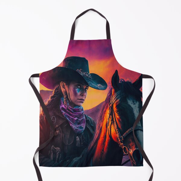 Item preview, Calamity Jane Colorful Pop Art Surreal Cowboy  designed and sold by DoctorRot.