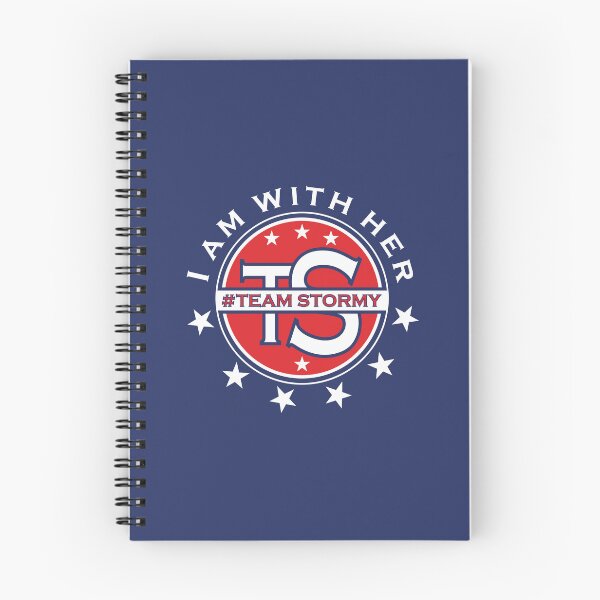 Item preview, Team Stormy I Am With Her Political Red Blue White Typography Flag White Stars designed and sold by Zazizu.