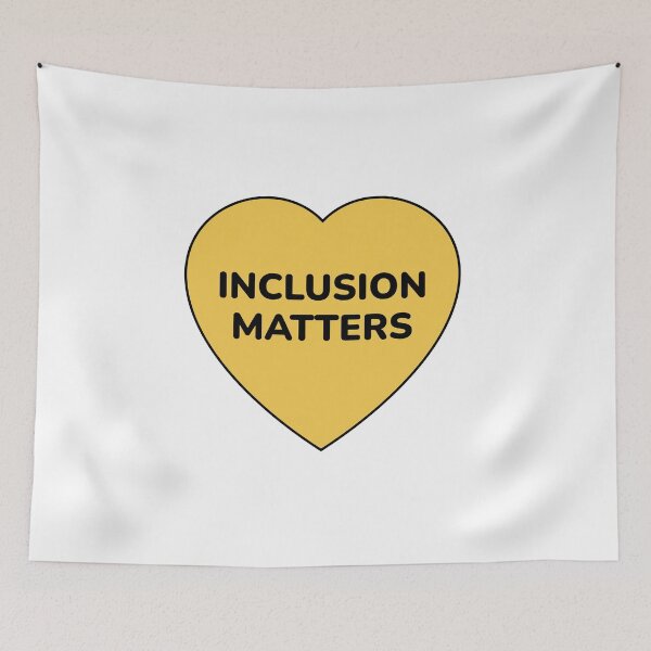 Item preview, Inclusion Matters - heart   designed and sold by Inspirationmotivation.