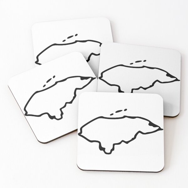 Item preview, Honduras Minimalistic Country Outline designed and sold by Natamus.