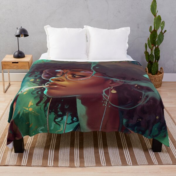Item preview, Afro Puff Pass: Edgy African American Art designed and sold by ZurivyDesign.