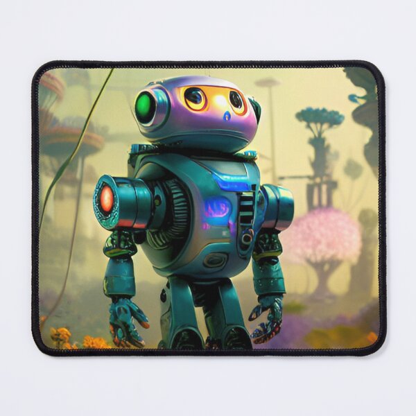 Item preview, Robots on jungle planet designed and sold by Minpadesign.