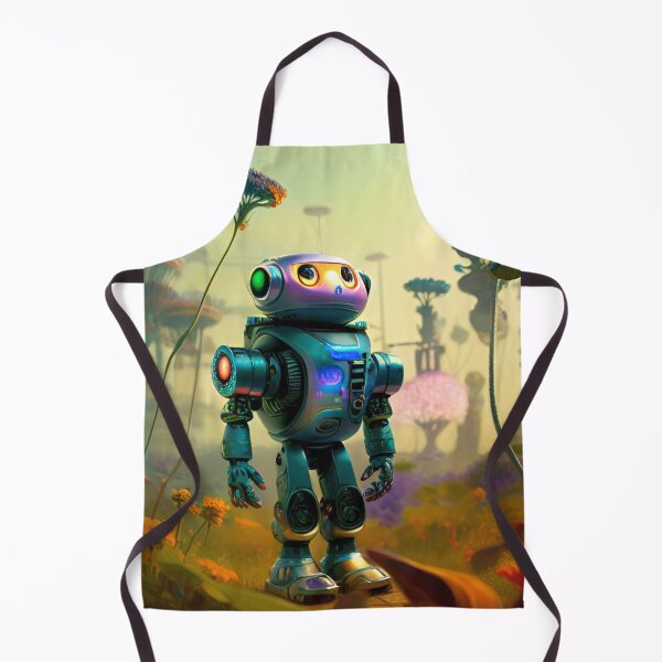 Item preview, Robots on jungle planet designed and sold by Minpadesign.