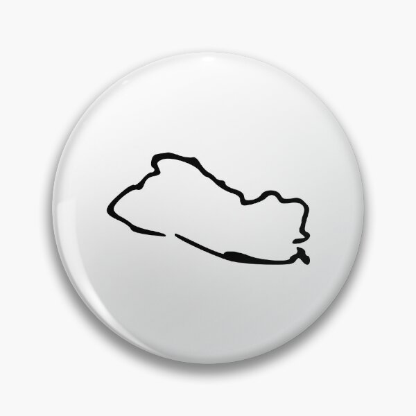 Item preview, El Salvador Minimalistic Country Outline designed and sold by Natamus.