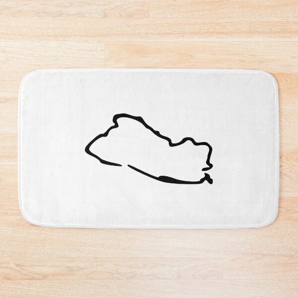 Item preview, El Salvador Minimalistic Country Outline designed and sold by Natamus.