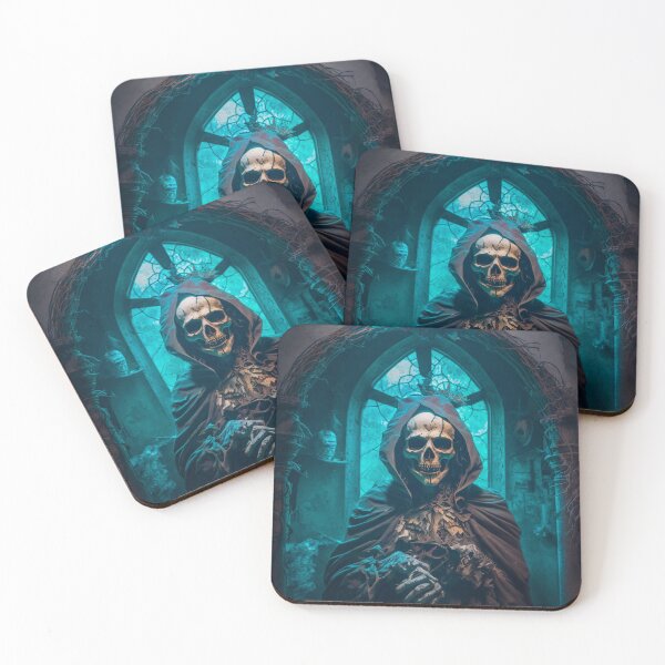 Item preview, Gothic Skeleton Skull Priest in Dark Church 1 designed and sold by DoctorRot.