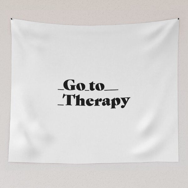 Item preview, Go to Therapy Underscore designed and sold by Not Lost Wanderer Design.