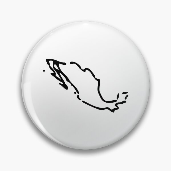 Item preview, Mexico (Mēxihco) Minimalistic Country Outline designed and sold by Natamus.