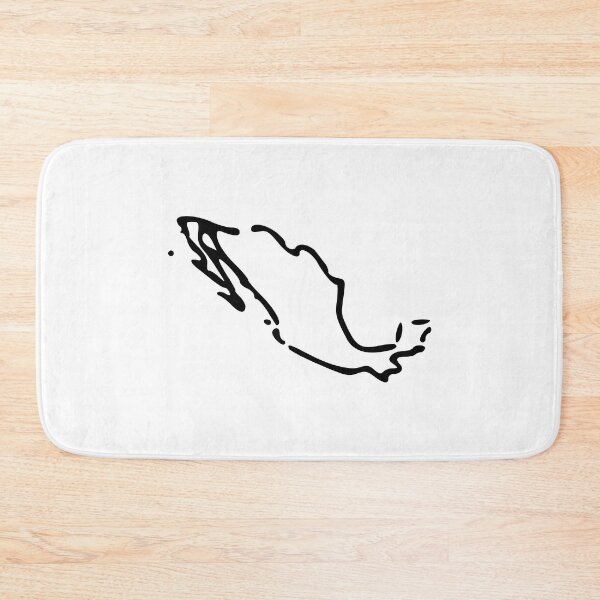 Item preview, Mexico (Mēxihco) Minimalistic Country Outline designed and sold by Natamus.