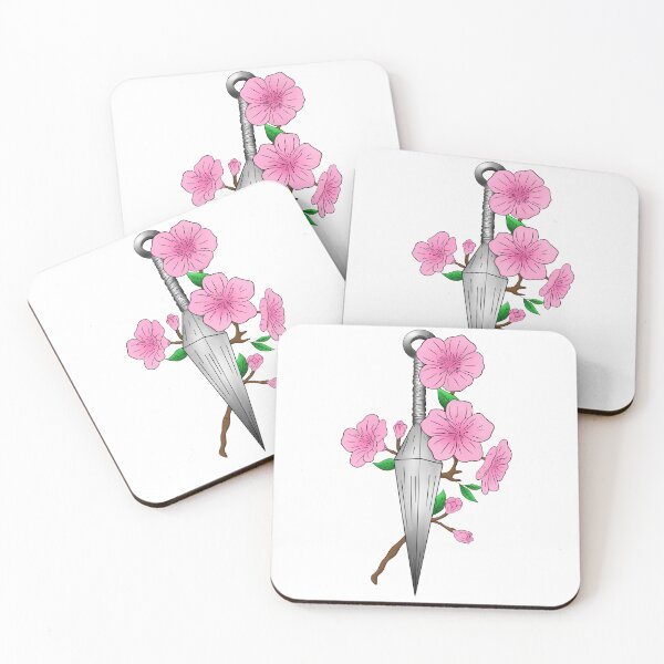 Item preview, kunai and cherry blossoms designed and sold by ScarletVault.