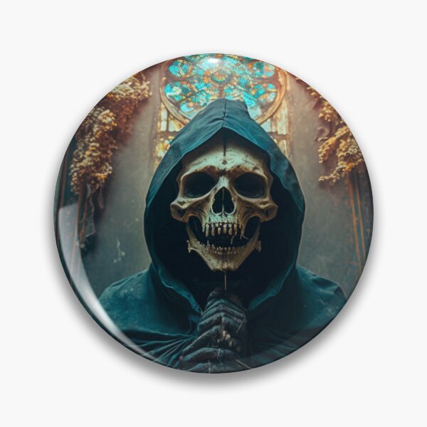 Item preview, Gothic Skeleton Skull Priest in Dark Church 2 designed and sold by DoctorRot.