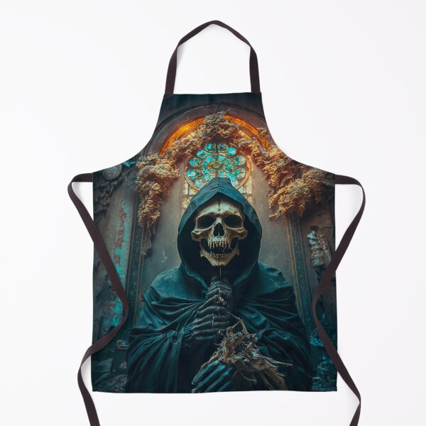 Item preview, Gothic Skeleton Skull Priest in Dark Church 2 designed and sold by DoctorRot.