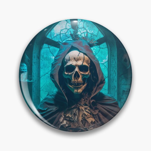 Item preview, Gothic Skeleton Skull Priest in Dark Church 1 designed and sold by DoctorRot.