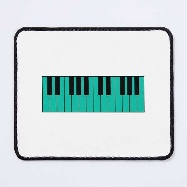Item preview, Piano keyboard green pianist designed and sold by Inspirationmotivation.