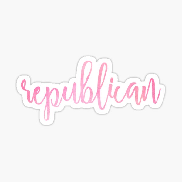 Republican Sticker