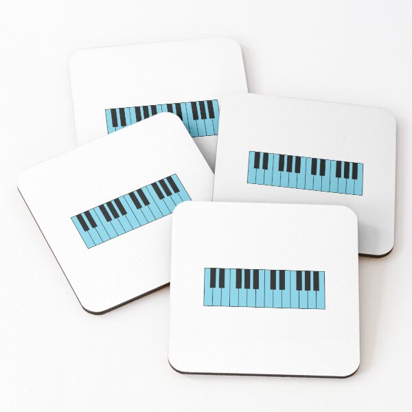 Item preview, Piano keyboard blue  pianist designed and sold by Inspirationmotivation.