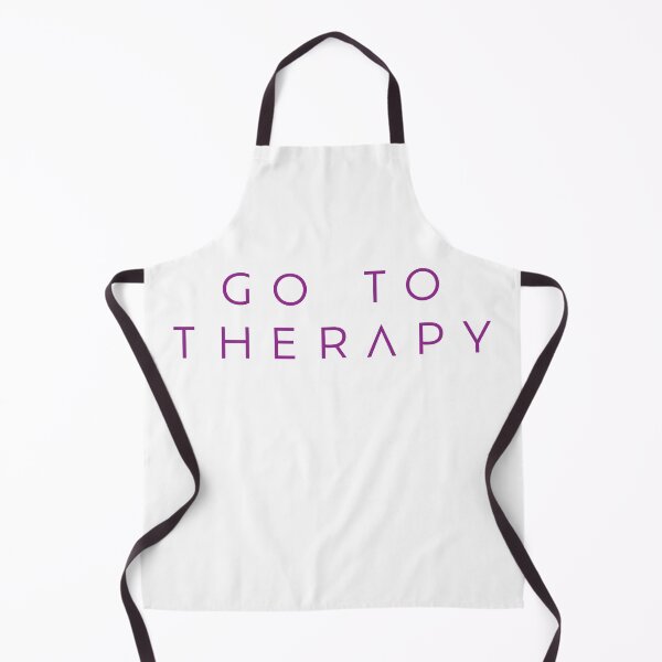 Item preview, Go to Therapy Thin Text Purple designed and sold by Not Lost Wanderer Design.
