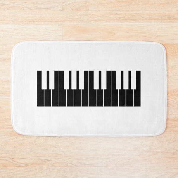 Item preview, Piano keyboard inverted colors - white and black designed and sold by Inspirationmotivation.