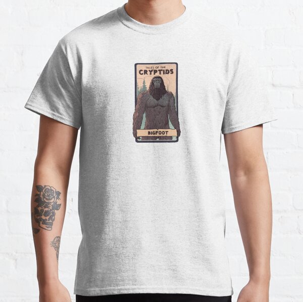 Tales of the Cryptids - Bigfoot Trading Card Design Classic T-Shirt