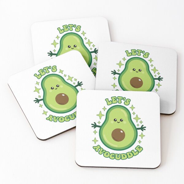 Item preview, Let's Avocuddle Kawaii Cute Fruit designed and sold by bolkibox.