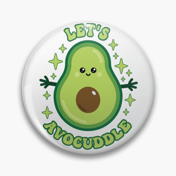 Item preview, Let's Avocuddle Kawaii Cute Fruit designed and sold by bolkibox.