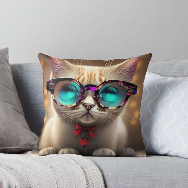 Item preview, Amazing cat with glasses designed and sold by Canala77.