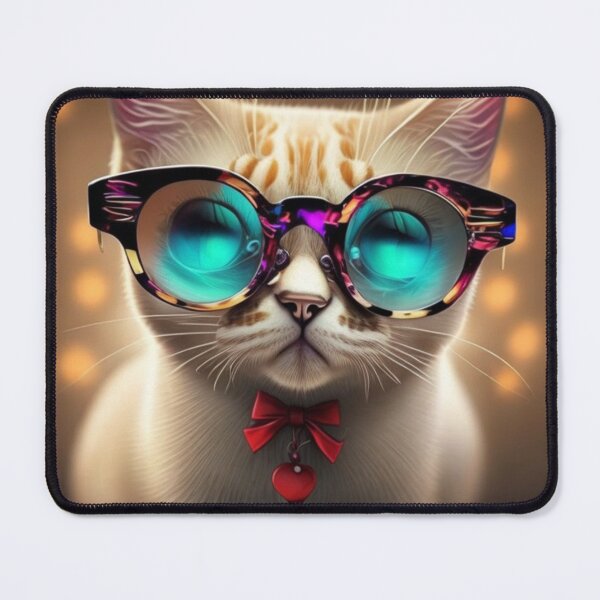 Item preview, Amazing cat with glasses designed and sold by Canala77.