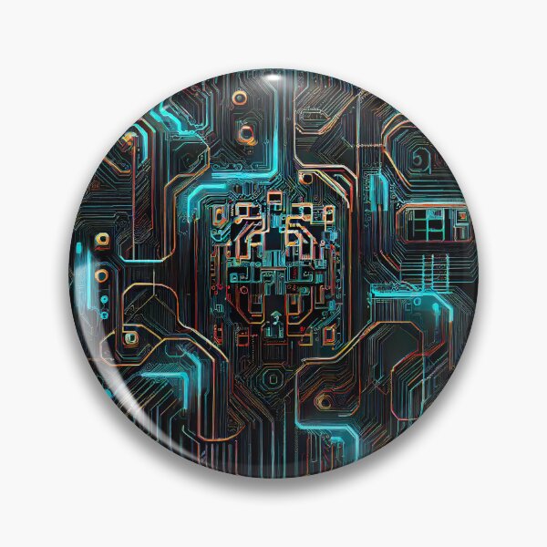 Item preview, AI Art | Inside AI Motherboard #04 designed and sold by Fractal-Graphic.