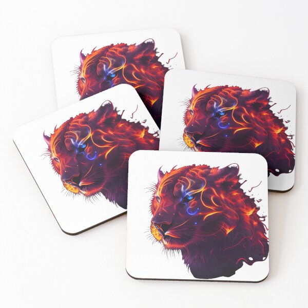 Item preview, Fiery Lion Head designed and sold by Queen1120.
