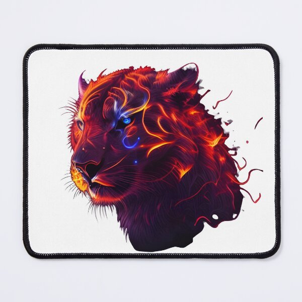 Item preview, Fiery Lion Head designed and sold by Queen1120.