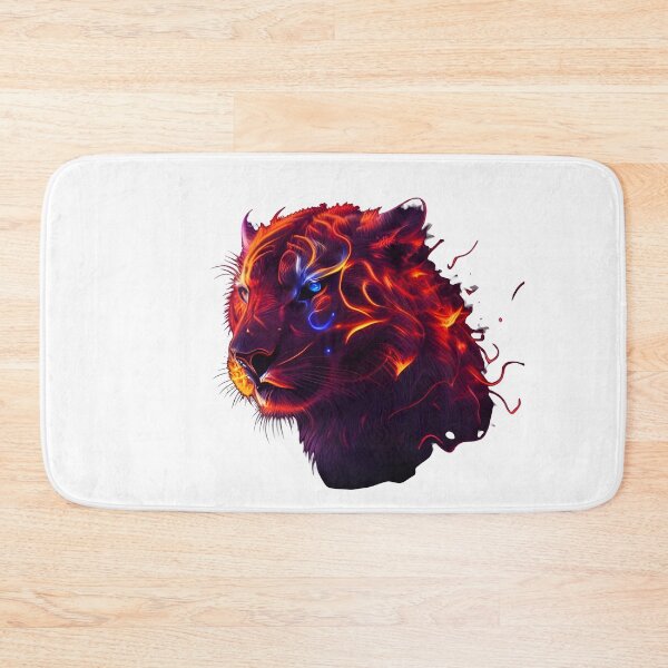 Item preview, Fiery Lion Head designed and sold by Queen1120.