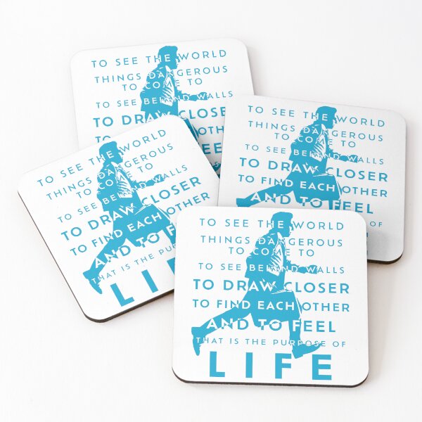Item preview, To See the World the Purpose of Life Walter designed and sold by Not Lost Wanderer Design.
