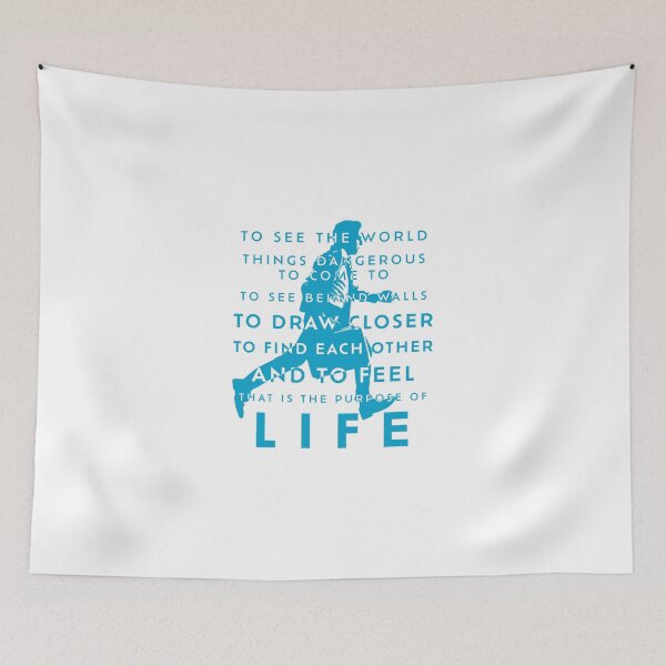 Item preview, To See the World the Purpose of Life Walter designed and sold by Not Lost Wanderer Design.