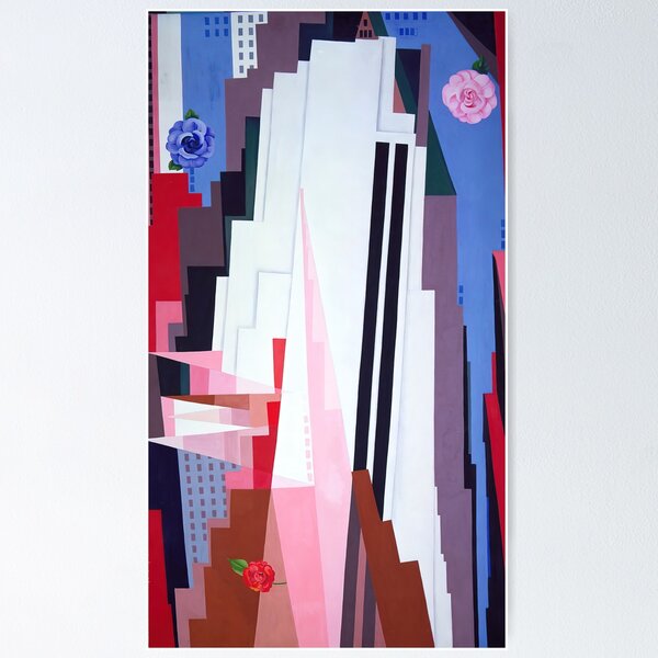 Item preview, Manhattan by Georgia O'Keeffe designed and sold by Artcol.
