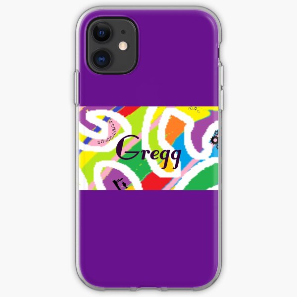 Gregg - original artwork to personalize your gift iPhone Soft Case