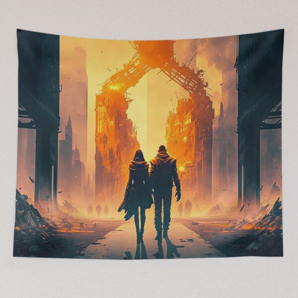 Item preview, Walk with Me - Post Apocolypse designed and sold by AdvancedApe.