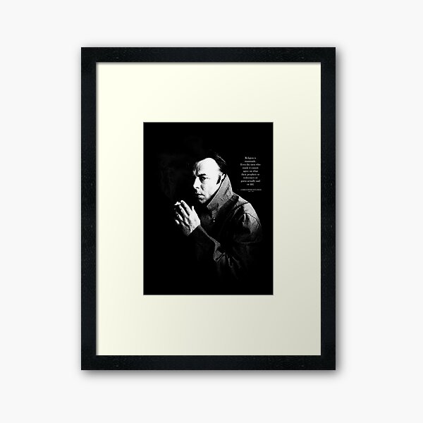 HITCH un Framed Art Print