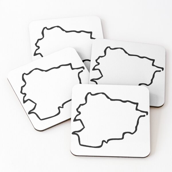 Item preview, Andorra Minimalistic Country Outline designed and sold by Natamus.