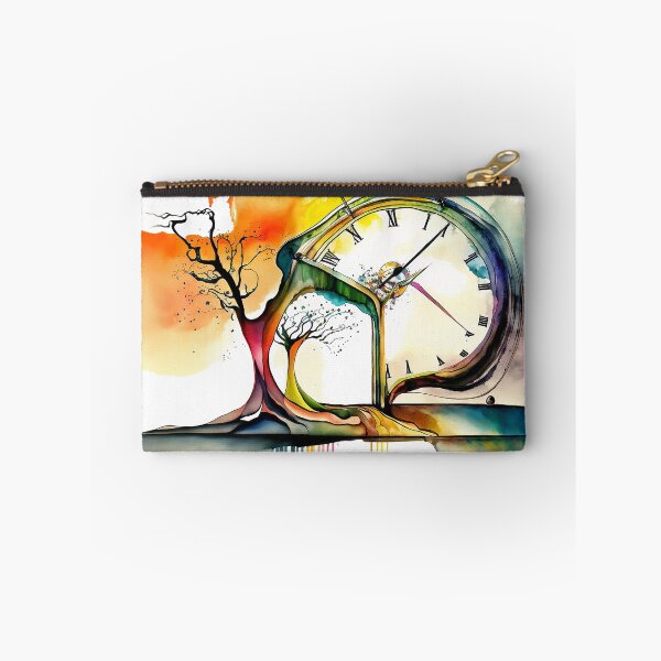 Item preview, Fluid Time: A Abstract Watercolor Reinterpretation of Salvador Dali's Iconic The Persistence Of Memory  designed and sold by ManuelAndreas.