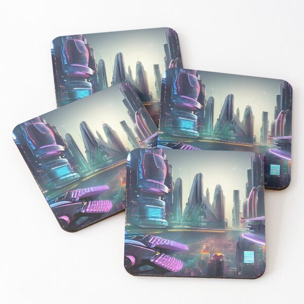 Item preview, Future Visions (Cityscape 1) designed and sold by PixelatedPaints.