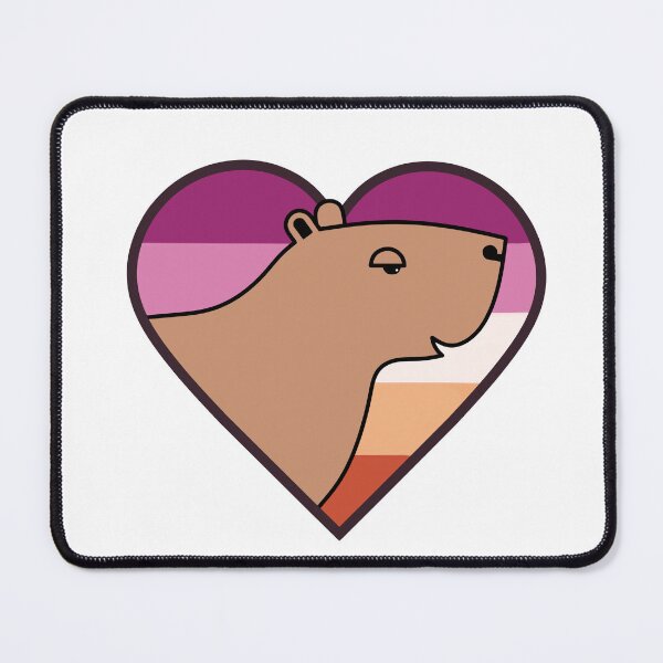 Item preview, Lesbian capybara designed and sold by mikasa.art.
