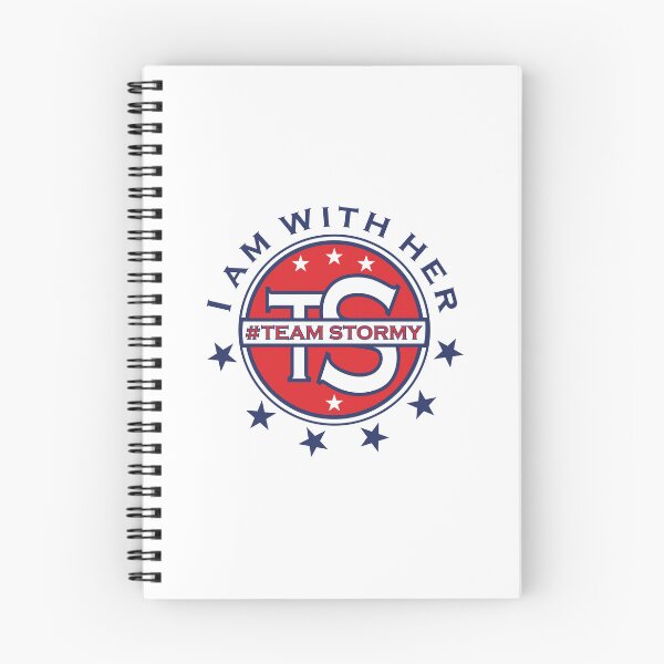 Item preview,  Team Stormy I Am With Her Political Typography American White Stars designed and sold by Zazizu.