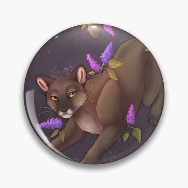 Item preview, Lilac Mountain Lion designed and sold by FeverDreamFox.