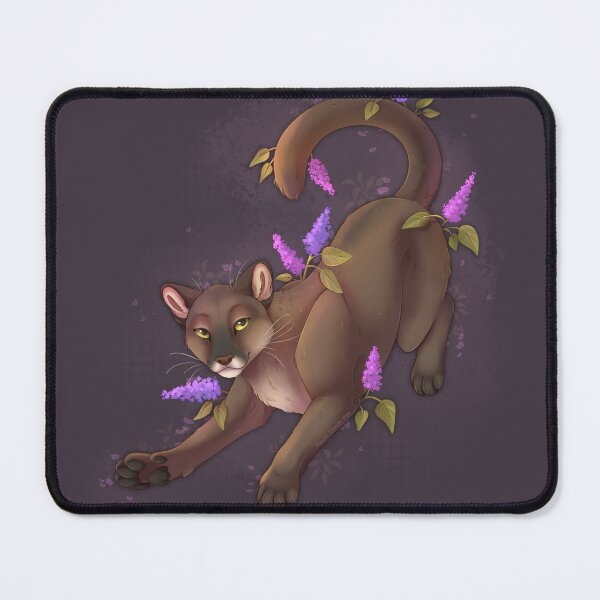 Item preview, Lilac Mountain Lion designed and sold by FeverDreamFox.